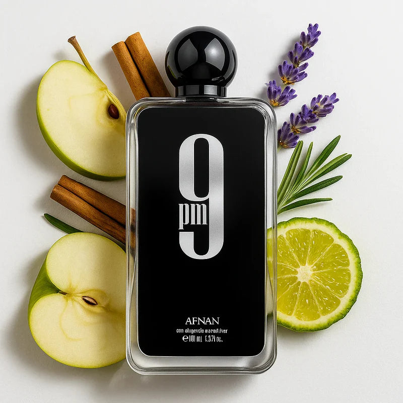 9PM Black Afnan Eau de Parfum Para Hombre - 100ML