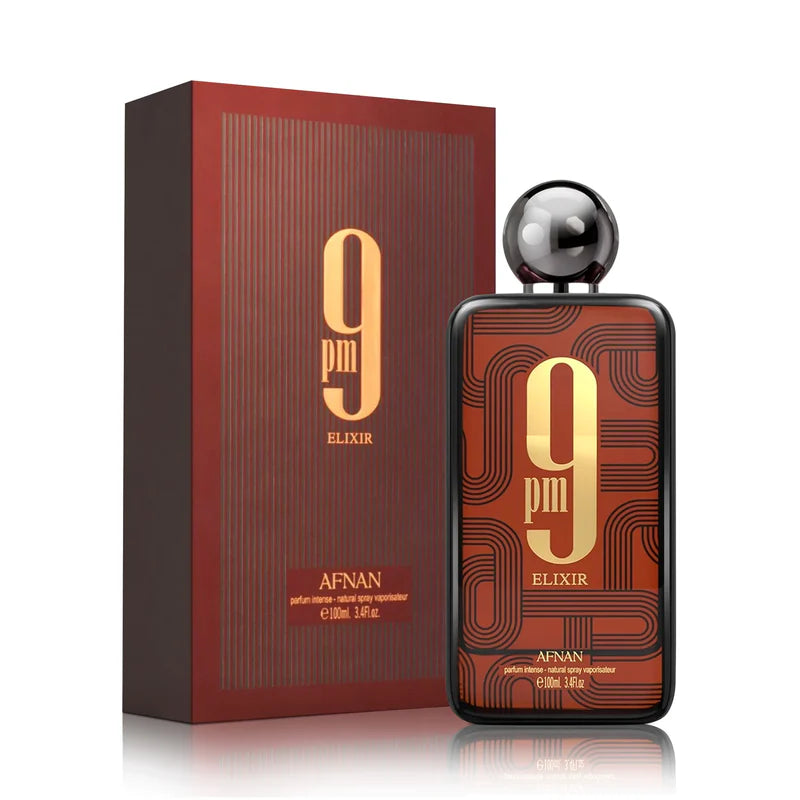 9PM Elixir Afnan Extrait de Parfum para Hombre - 100ML