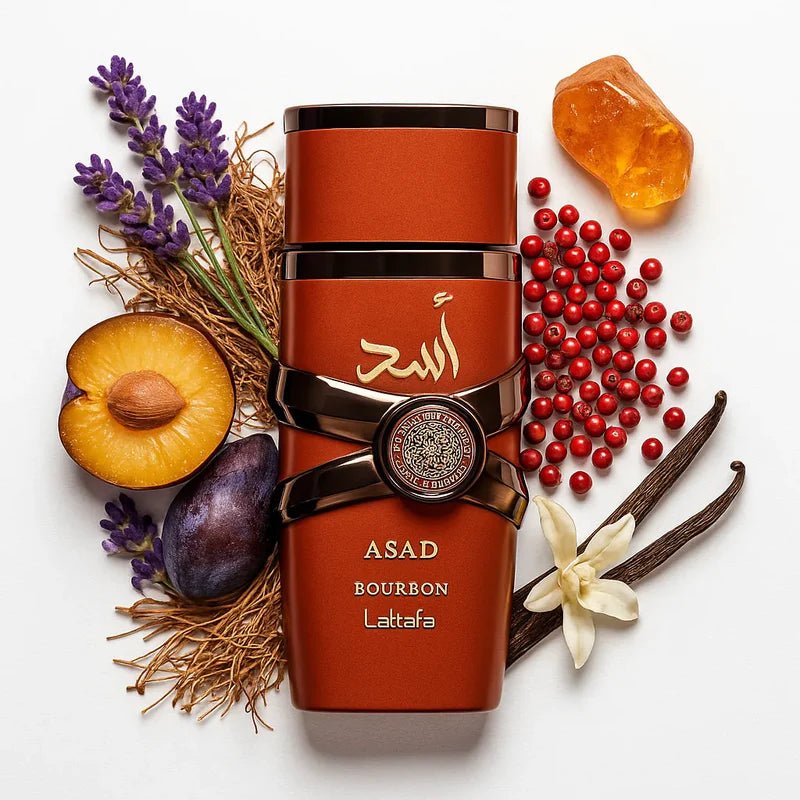 Asad Bourbon Lattafa Eau de Parfum Para Hombre - 100ML - Ayka PerfumesAsad Bourbon Lattafa Eau de Parfum Para Hombre - 100ML