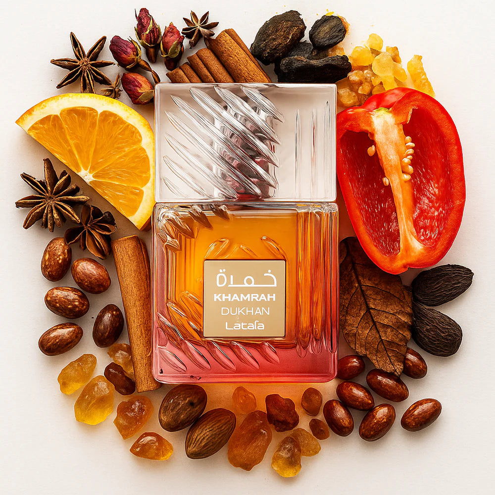 Khamrah Dukhan Lattafa Eau de Parfum para Hombre - 100ML